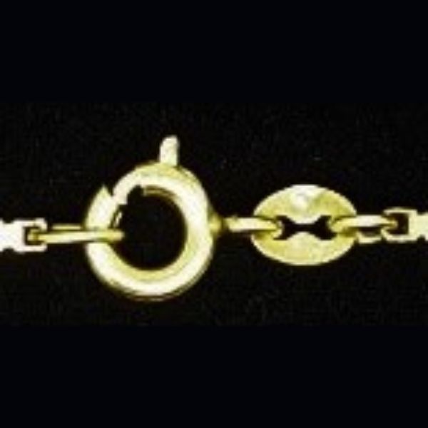Cadena Veneciana de grosor medio-fino de 41 cms en oro amarillo - Imagen 2
