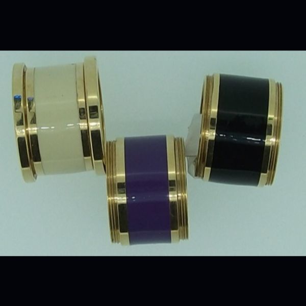 Conjunto de sortijas de oro amarillo