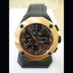 Reloj de caballero Baume & Mercier de acero con correa de caucho