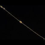 Pulsera en oro amarillo con ositos de Tous