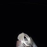 Anillo de oro blanco