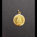 Medalla de oro amarillo "San Judas Tadeo"