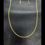 Cadena de oro amarillo