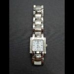 Reloj señora oro blanco "Festina" de Quartz y con puntas de brillantes