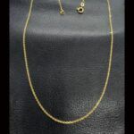 Cadena oro amarillo en 18k