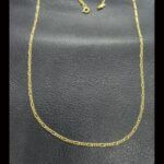 Cadena oro amarillo de 18k forma "cartier"