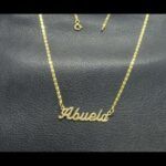 Cadena oro amarillo 18k con colgante"Abuela"