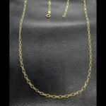 Cadena oro amarillo 18k de 60 cm