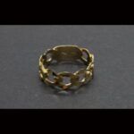 Anillo oro amarillo 18k nº19 formando cadena de eslabon