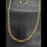 Cadena oro amarillo 18k eslabón tipo cartier 51,5 cm