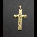 Cruz oro amarillo 18k con Cristo