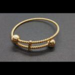 Pulsera oro amarillo 18k tipo tonisa