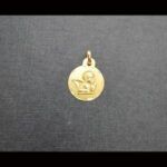 Medalla oro amarillo 18k del Angelito