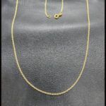 Cadena oro amarillo 18k de 60 cm