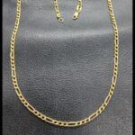 Cadena oro amarillo 18k de 50 cm forma cartier