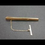 Pisacorbata oro amarillo 18k