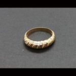 Anillo oro amarillo 18k con forma rizada nº 13