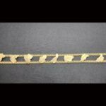 Pulsera oro amarillo 18k con las provincias de Andalucia 20,5 cm