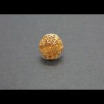 Anillo oro amarillo 18k nº 14,5  labrado