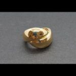 Anillo oro amarillo 18k con forma entrelazada nº 16