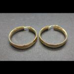 Argollas oro amarillo 18k lisas