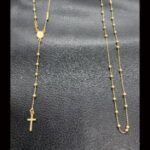Rosario oro amarillo 18k