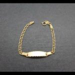 Esclava oro amarillo 18k de bebe 12,5 cm