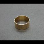 Alianza lisa oro amarillo 18 k ancha nº 14,5
