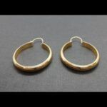 Argollas oro amarillo 18k lisas