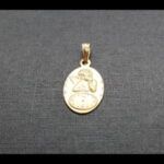 Medalla oro amarillo 18 qt del Angel de la Guarda