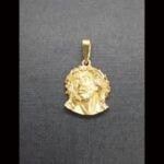 Colgante oro amarillo 18 qt de la imagen del Cristo de Murillo
