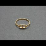 Anillo oro amarillo 18k con forma de calabrote nº 14,5