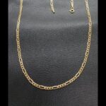 Cadena oro amarillo 18k de 50 cm eslabón forma cartier