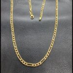 Cadena oro amarillo 18k forma cartier de 61,5 cm